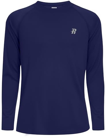 Runhit Kids Rash Vest Long Sleeve, UPF 50+ Sun Protection Swim Top, Quick Dry Rash Guard T-Shirt for Beach Running Fishing Surfing Outdoor Sport