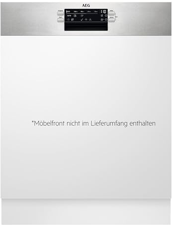 AEG FEE83806PM Integrierter-Geschirrspüler / 60cm / ComfortLift - Hebefunktion / D / energiesparend / MaxiFlex Besteckschublade / Beladungserkennung / Display / Startzeitvorwahl / extra leise