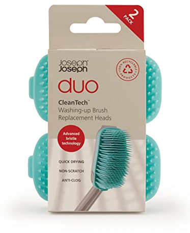Joseph Joseph Duo CleanTech™ Washing-up Brush Replacement Heads (2-Pack)