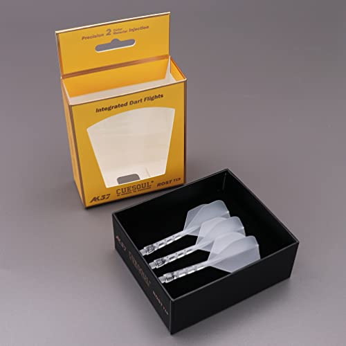 CUESOUL ROST T19 integrierter Dartschaft und Flight, große Standardform, 3er-Set
