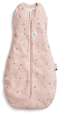 ergoPouch Cocoon Pucksack 0,2 TOG - Babyschlafsack, sanfter, gemütlicher Sitz hilft, den Schreckreflex zu beruhigen, ideal für das Schlafen mit herein/heraus gestreckten Armen, weicher, atmungsaktiver