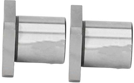 2 Stück Linearkugellager Mit Quadratischem Flansch, Linearlager Mit LMK20UU Modell, Mit Minimalem Reibungswiderstand Für Hohe Präzision Und Schnelle Bewegung, Mit Geringem