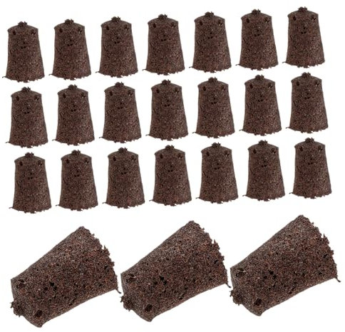 Happyyami 30piezas Bloques De Plántulas Hidropónicos Semilleros De Turba De Kit De Hidropónico
