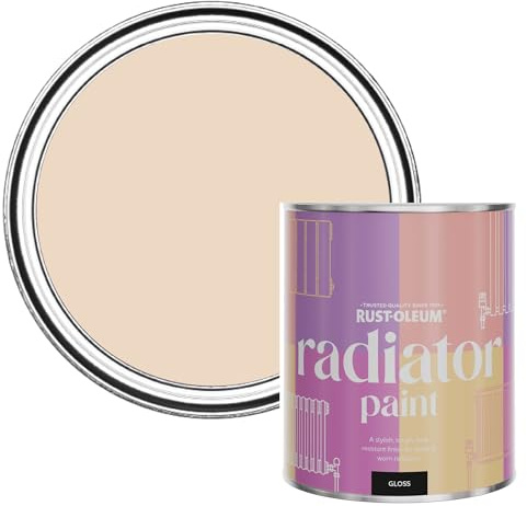 Rust-Oleum Heat-Resistant Radiator Paint in Gloss Finish - Eleanor 750ml