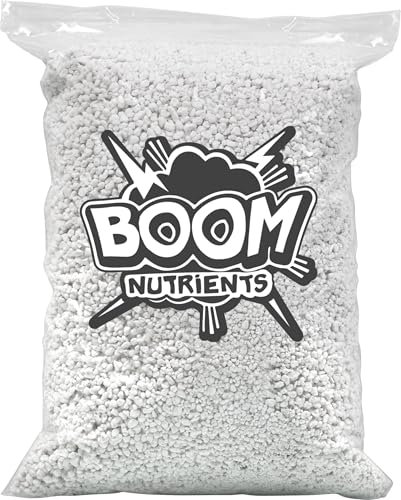 Boom Nutrients Perlita 6L – Aditivo para Sustrato de Cultivo – Mejora Drenaje y Aireación – Ideal para Semilleros, Macetas y Huertos – Ligera y Estéril – Uso Profesional y Doméstico