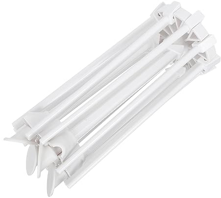 POPETPOP Support à Nouilles Suspendu Pliable Égouttoir à Pâtes En Plastique Abs Blanc Séchoir à Nouilles Cuisine Facile à Installer Pour Maison Et Restaurant