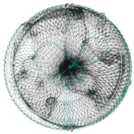 Générique Piège À Vairons, Cage Pliable À Appât Vivant, Piège À Poissons Portable 30 X 60 Cm pour Homard Crevette Crabe Mer Rivière Étang Lac