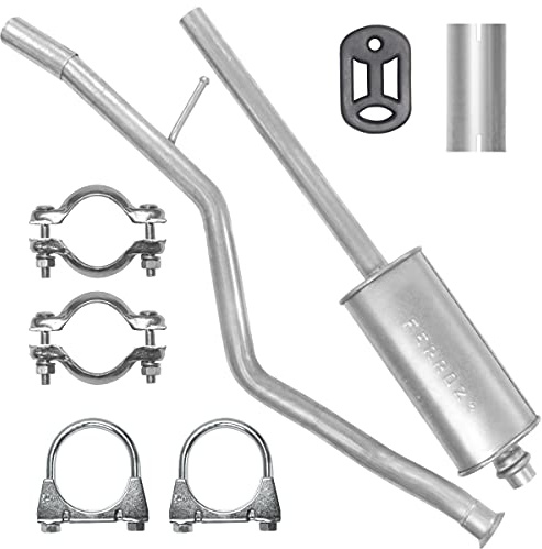 FERROZ Pot d’échappement central pour Peugeot 206 CC 01.1998-12.2009 1.6 Cabriolet CC