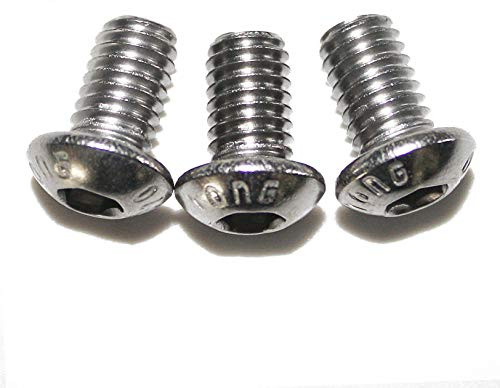 Linsenkopfschraube ISO 7380-1 M6x10 50 Stück, | Edelstahl A2