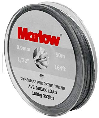 MARLOW Dyneema Schlagschnur, 0,9 mm, 50 m, Schwarz