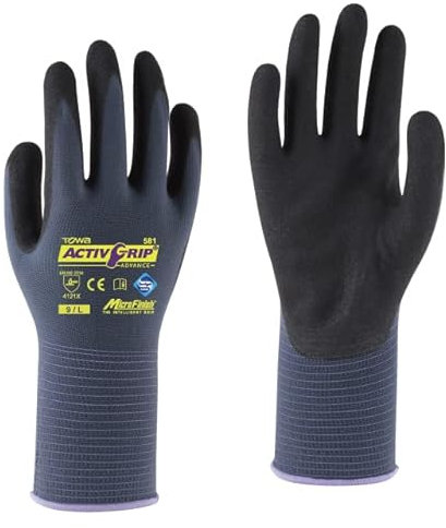 TOWA ActivGrip Advance Work Gloves Assembly Gloves 12 Pairs in Pack (7)