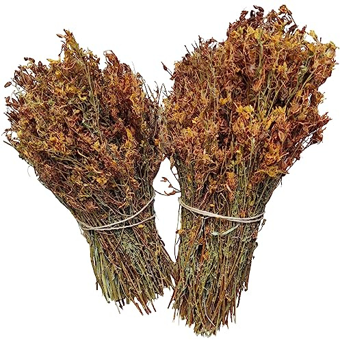Johannesört Örtte Hela Knippa 220g - 1,95kg Premium Kvalitet Hypericum Perforatum (460 gram)