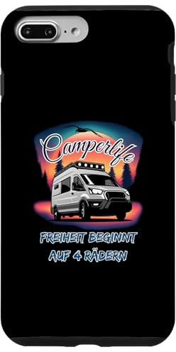 Hülle für iPhone 7 Plus/8 Plus Camperlife-Freiheit beginnt auf 4 Rädern-Camper
