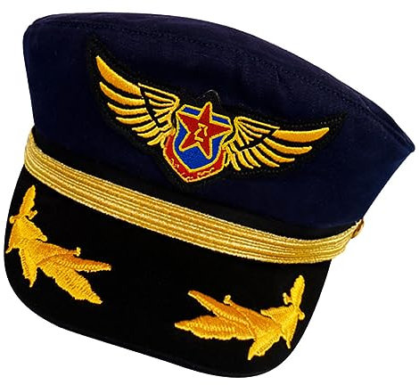 JOINPAYA Kapitänsmütze Für Boote Kindergröße Baumwollmaterial Lustiger Hut Für Geburtstag Halloween Maskerade