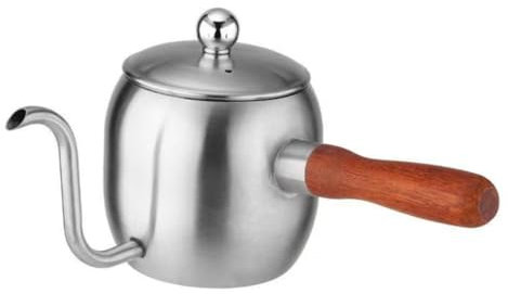 MAGICLULU Hervidor De Agua Para Café Cafetera Manual Recipiente Largo Diseño Elegante y Fácil De Limpiar