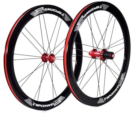 HSIRYAOHD Mountainbikes, Klappfahrräder, 50,8 cm, 451 BMX-Räder, V-Bremse, Schnellspanner, Aluminiumlegierung, doppelwandige Felge, Höhe 40 mm, 8/9/10/11 Gänge, 20/21 Löcher, G3