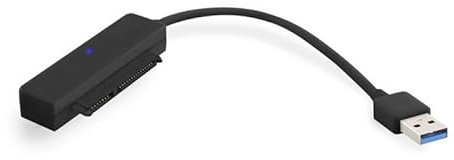 Brightium Câble USB 3.1 avec adaptateur SATA pour disques SSD et HD de 2,5, idéal pour les transferts rapides et la connexion de stockage externe.