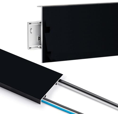 Rivestimento battiscopa con nascondicavi, battiscopa per casa mobile, esterno della casa, ponte, facile da installare