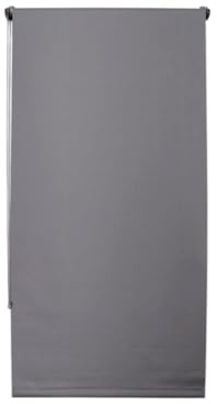 MadeInNature Store Enrouleur Totalement occultant, Isolant Thermique Fixation avec ou sans perçage, Store Enrouleur Opaque, Fenêtres et Portes, Protection Solaire (20x180cm, Gris)
