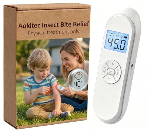 Aokitec Electronic Mosquito Bite Relief Pen with LCD Temp Control
