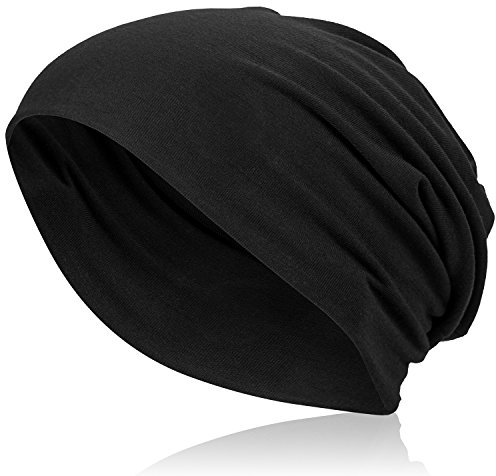 Ted Williams Unisex Beanie aus feinem Jersey Gewebe - Atmungsaktiv, Elastisch, One Size