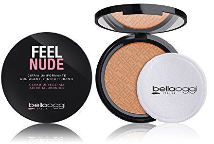 Bellaoggi 35570-003 Feel Nude Cipria Compatta Golden Beige - 60 Gr