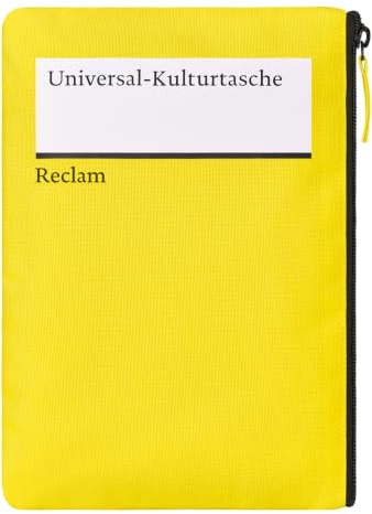 Reclams Universal-Kulturtasche: Hergestellt aus recycelten PET-Flaschen · Waschbar