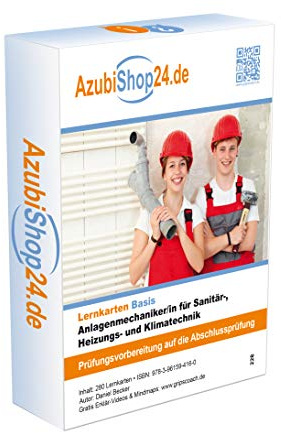Lernkarten Anlagenmechaniker /in für Sanitär, Heizungs und Klimatechnik