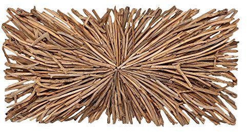 LEBENSwohnART Wand-Deko-Objekt BULAT Natural ca. L120cm Treibholz Wandbild Wanddekoration