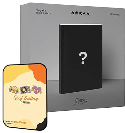 ★★★★★ (5-STAR) Stray Kids Album [Limited ver.]+Pre Order Benefits+BolsVos K-POP Inspired Digital Planner, Digital Sticker Pack (THE 3RD ALBUM)