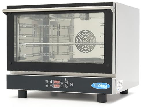 Maxima Gastro Combi - Forno a vapore - Adatto a 4 vassoi (1/1GN / 60 x 40 cm) - Display digitale - 400 V