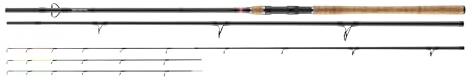 DAIWA Ninja X Feeder 390XH, 3,90m, 0-220g, 3+3 Teile, Angelrute, 11608-396