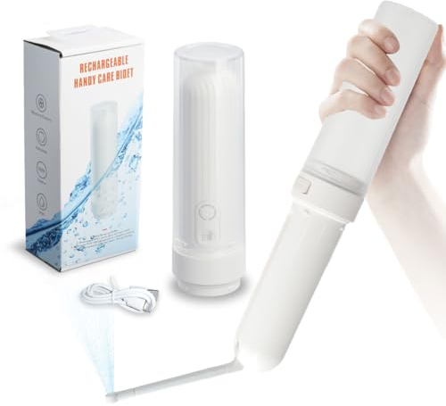 Portable Electric Handheld Rechargeable Bidet-3 Spray Modes, Waterproof IPX7, Ideal for Women and Men, Personal Hygiene Cleaning & Soothing Postpartum Care - SOFAR Pro