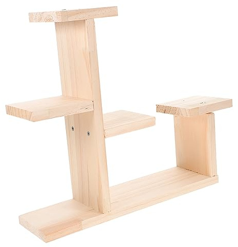 PAMINGONO Storage Rack Plant Shelf Indoor Window Plant Shelf for Display Cake Stand Holder