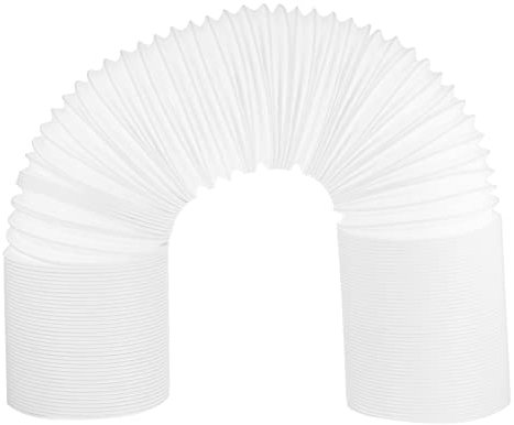 MAGICLULU Manguera De Aire Acondicionado Portátil 2 m Diámetro 130 Mm PP Acero Alambre Flexible Ventilación Extensible para Aires Acondicionados Portátiles Uso Doméstico Industriales