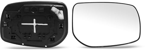 TTCR-II 1PC Compatibile con Vetro Specchietto Retrovisore Toyota Yaris II | Piastra Specchio Retrovisore Riscaldato Yaris 2 2006 2007 2008 2009 2010 2011,Vetro Specchio Toyota di Ricambio-Destro