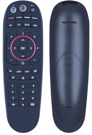 Replacement Remote for MAG XstreamTec Linux 4K IPTV Set TOP Box 544w3,524W3 | For 520,520w3,522w1,250,254 ,256,410,351/352,255 257 270 275 322 324 349 351 352 420 254w1 254w2 256w1 256w2, sensitive