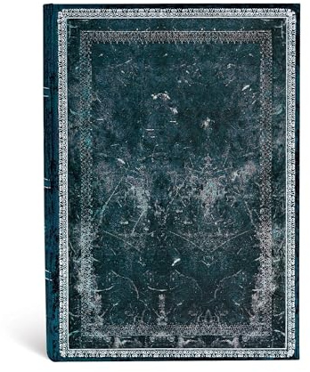Paperblanks Hardcover Notizbücher Klapp-Version aus Faux-Leder | Liniert | Midi (130 × 180 mm) (Old Leather Classics)
