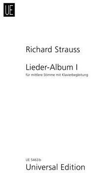 Lieder-Album: Band 1. mittlere Stimme und Klavier. Aktionsbuch (Set).