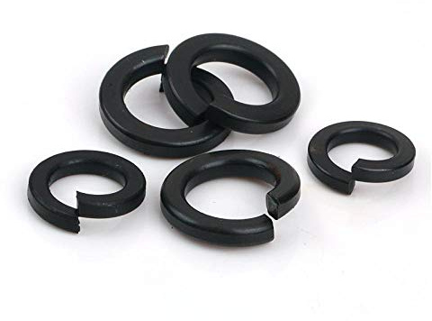 M2-M30, grado 8.8 annerito, rondelle elastiche in acciaio al carbonio ad alta resistenza, rondelle elastiche aperte-M4 (250 pezzi)