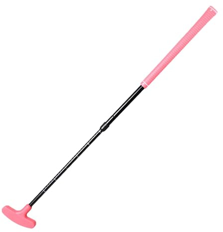 rockible Einziehbarer Golf Putter, Mini Golf Putter, Rechts Oder Linkshänder Golfer für Damen Und Herren, Zwei Wege Golf Putter, Golfschläger für Den Garten, Rosa