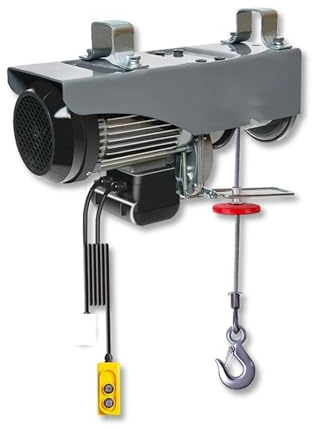 Palan électrique à chaîne Micro Hoistm électrique, grue domestique petit ascenseur palan 1 tonne/0.5T treuil décoration grue moteur en cuivre pur pour remorques de bateaux et usage familial (Color :