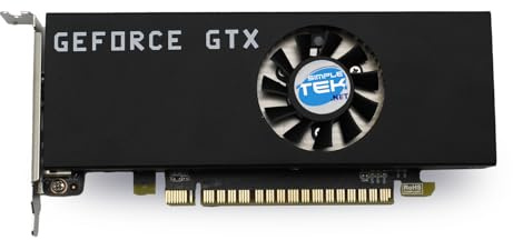 SIMPLETEK - Carte vidéo GTX 1050 4GB GDDR5 Low Profile LP SFF avec Dual PC Mask + Second Mask | Idéal pour PC Compact (SFF)