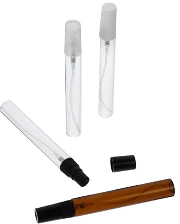 20 piezas botella de perfume botella de spray de perfume decantador soporte for bola de masa botella de pulverización de perfume botellas de spray embotelladas transparentes pulverizador de botella de