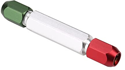 AKLOSIPY Maniglia per calibro a perno in lega di alluminio a doppia estremità Maniglia per calibro passa-non passa (3-4 mm) Parti del telaio