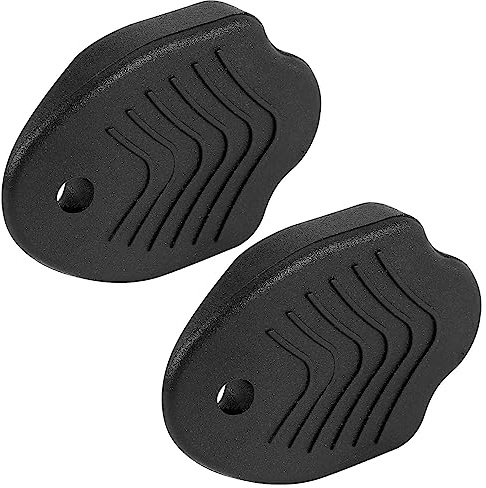 Jevina SPD Schuhplatten Abdeckung, StrapazierfäHige Fahrrad Schuhplatten Abdeckung Kompatibel mit SM-SH51 SPD Cleats, 1 Paar