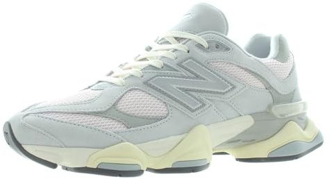 New Balance Sneakers Uomo 9060, Grigio/rosa, 10