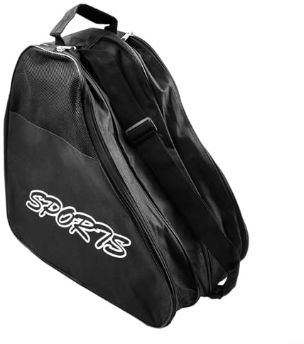ZYWUOY Praktische Schlittschuhtasche mit verdickten Griffen und verbreiterten Schultergurten