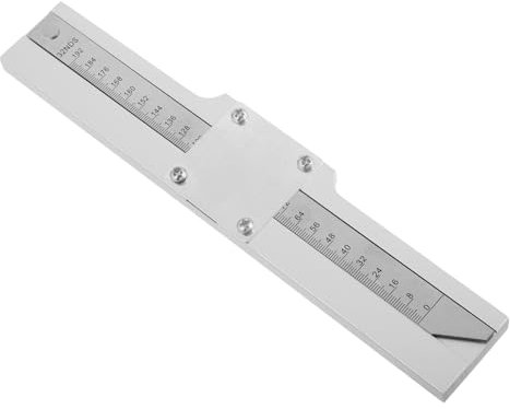 Zerodeko Jauge De Profondeur De Sculpture De Pneu En Métal Robuste Avec Loupe, Outil Multifonction Pour Voitures, Vérification Rapide Des Pneus, Usage Automobile Et Entretien Roues