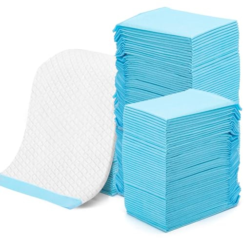 Nobleza Wickelunterlage Einweg Baby Wickelauflage 50 Stück Inkontinenzunterlagen Unterwegs 40x60cm Weich im Griff, Saugstark und Auslaufsicher für Wickeltische und Babybetten